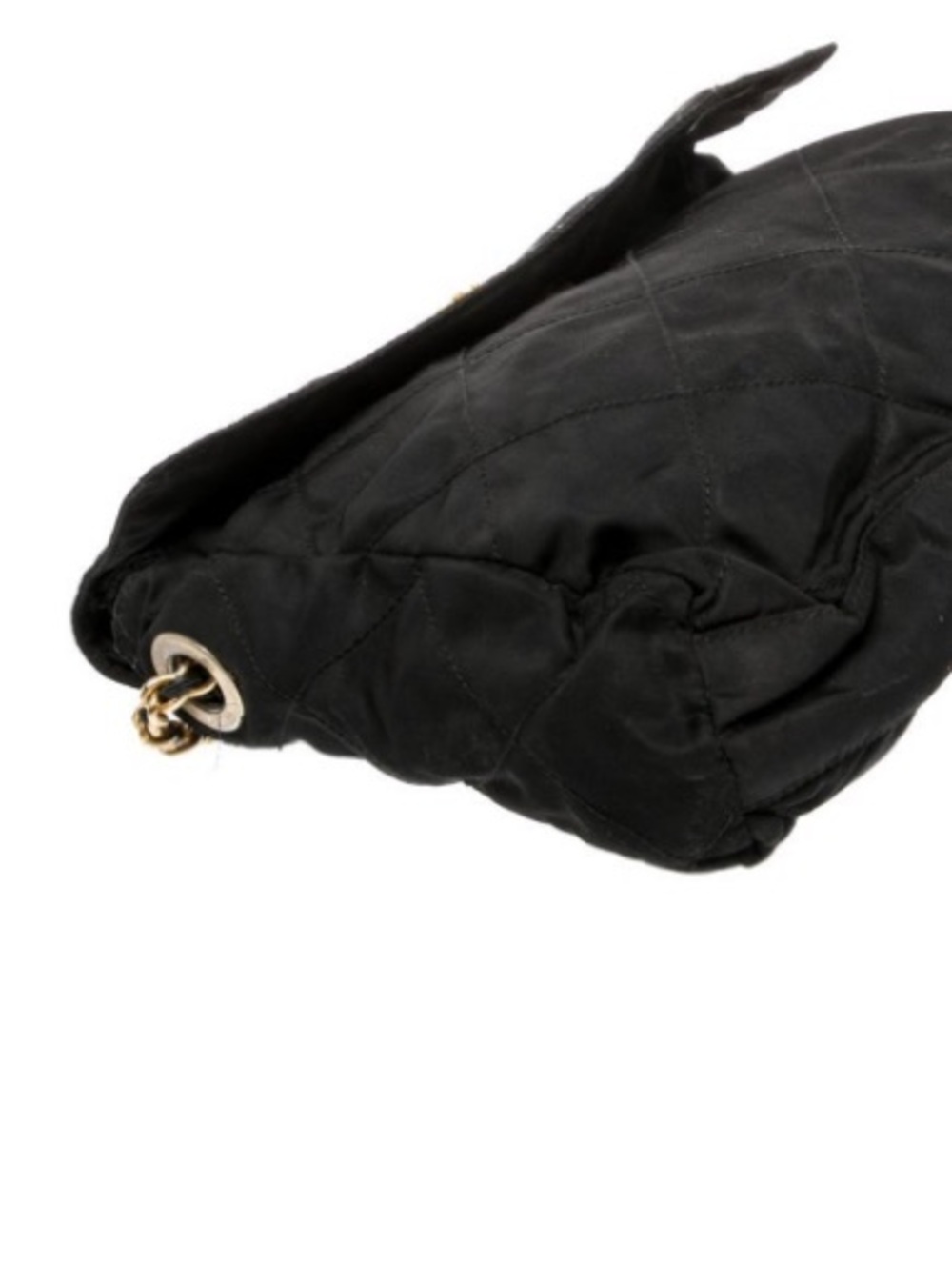 Prada⭐️Black Quilted Gold Chain Shoulder Bag! RARE! ⭐️Always Open to offers! - Picture 14 of 16